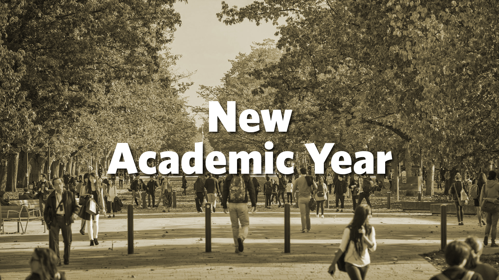 New Academic Year - Digital Signage