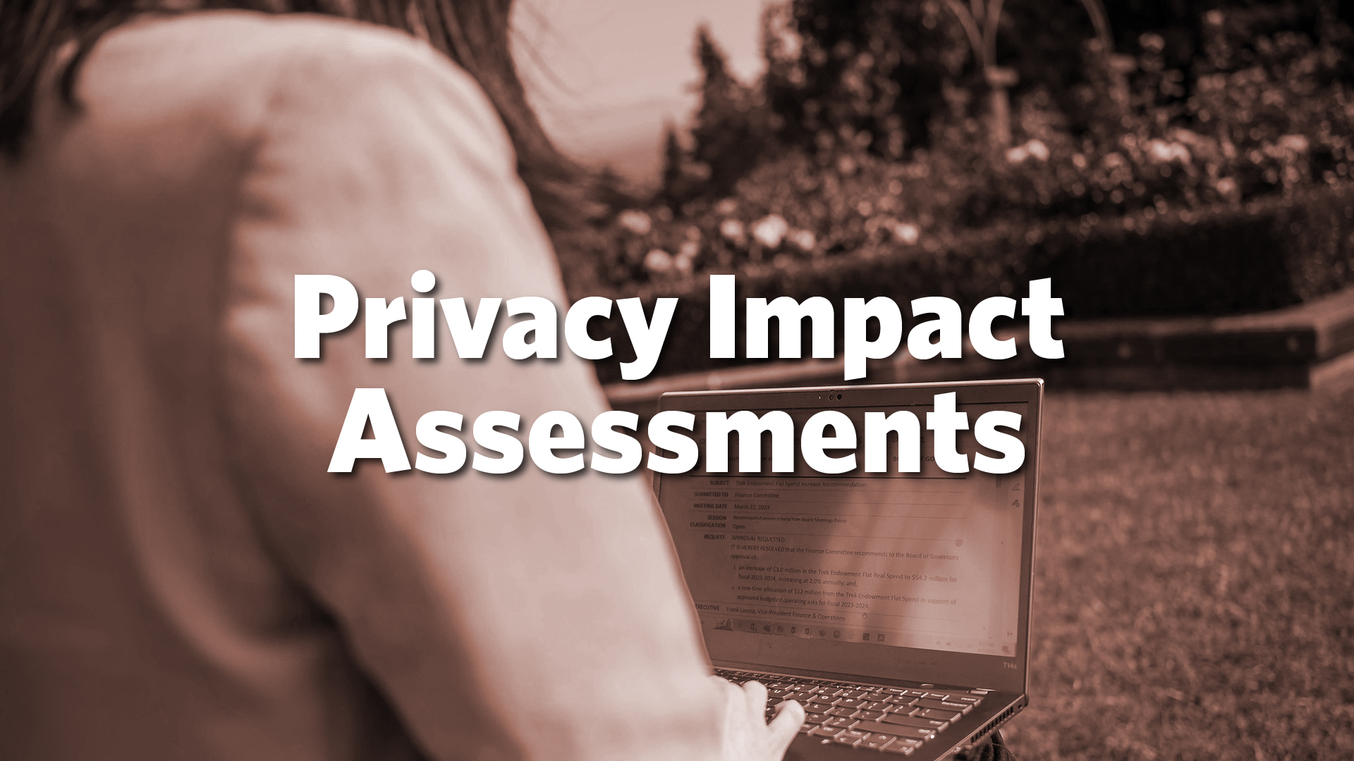 Privacy Impact Assessments - PowerPoint