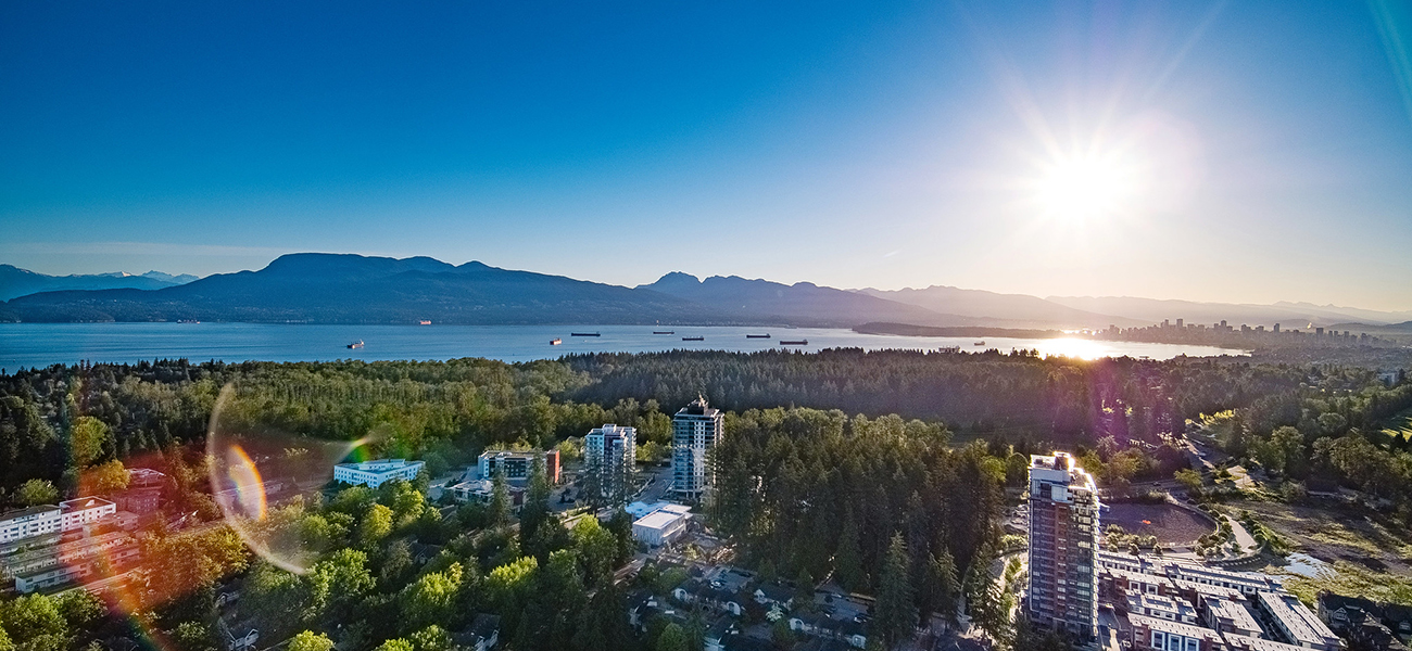 Aerial of Vancouver Campus