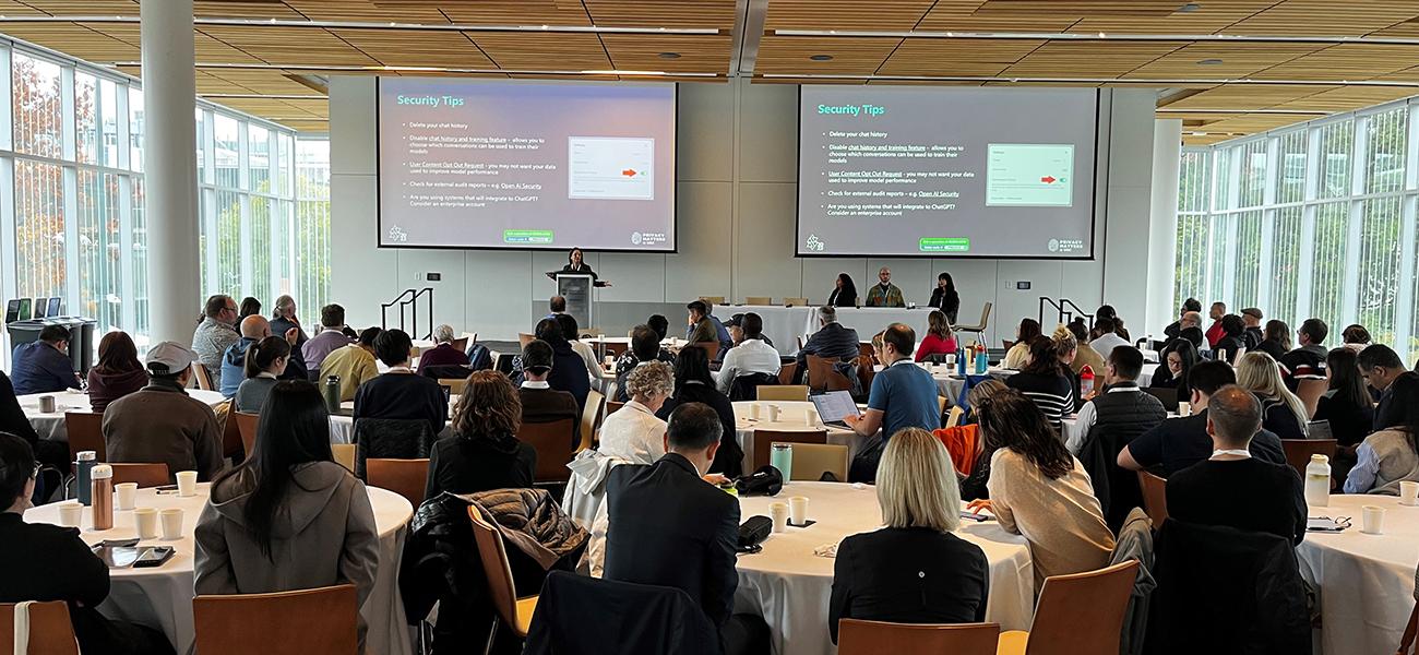 Audience at Symposium